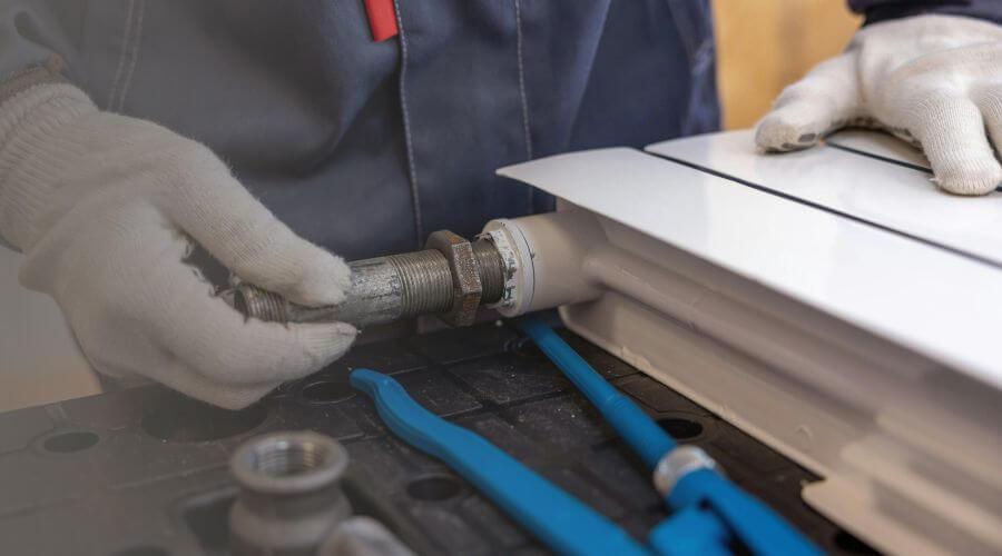 Expert burst pipe repair services in Wyola, MT